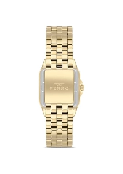 Sarı Çelik Kordon Kadın Kol Saati FL40112A-B fiyatları