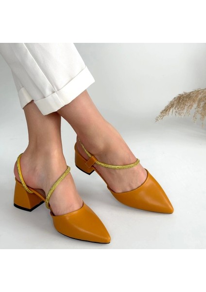 Sista Hardal Cilt Topuklu Ayakkabı fırsatları