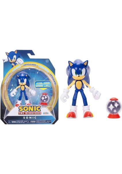 The Hedgehog - Sonic Aksesuarlı 10 cm Aksiyon Figürü