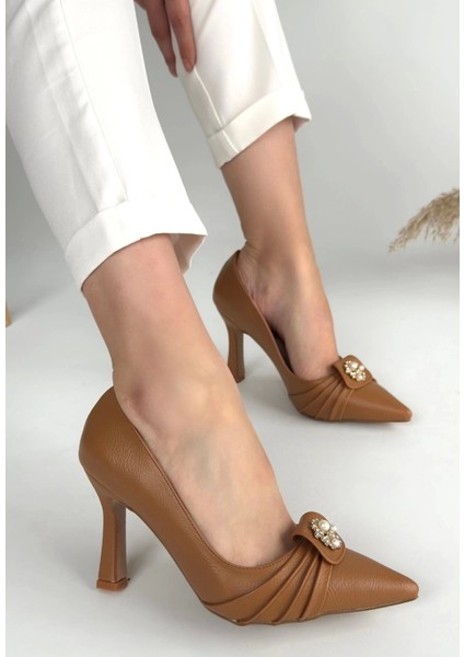 Luney Nude Cilt Topuklu Ayakkabı fiyatları
