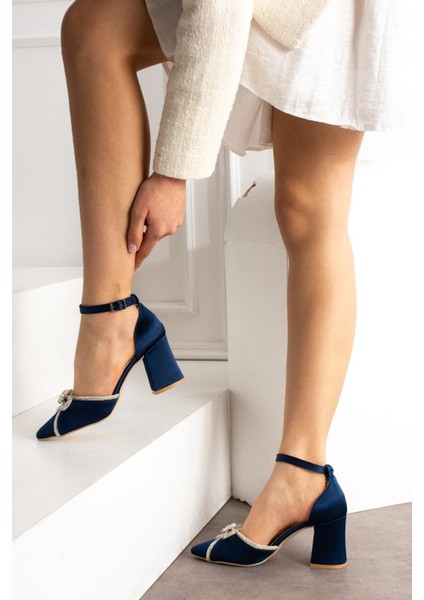 Jolie Fiyonklu Saten Topuklu Abiye Kadın Ayakkabı fiyatları