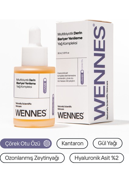 | Prebiyotik Serum + Multibiyotik Derin Bariyer Yenileme Hyaluronik Asit Serum Avantajlı Set | Ozon,çinko Pca ve Çörek Otu Özü