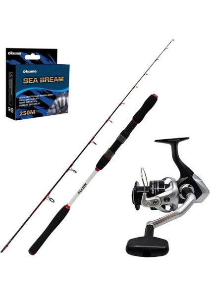 Safina 8000 - Fujin Deepking 180CM Tekne Olta Seti