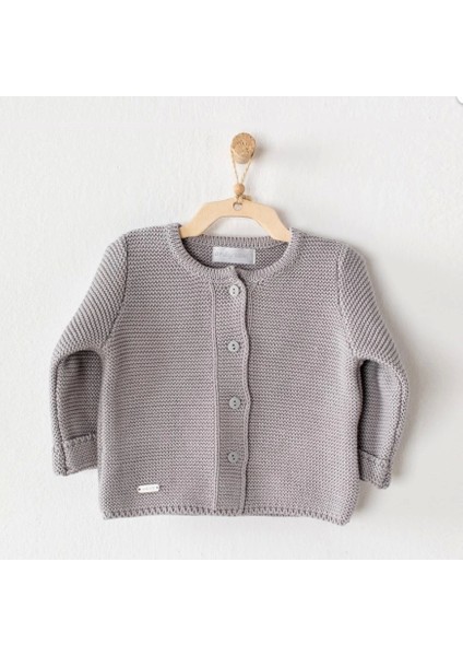 Unisex Bebek Örme Ceket – Yumuşak ve Şık Örgü Bebek Ceketi