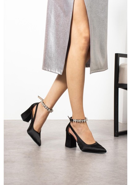 Yolanda Kadın Kemerli Taşlı Abiye Topuklu Ayakkabı fiyatları