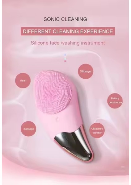 Mingming Pembe Sonic Yüz Temizleme Fırçası – Cildinizi Arındıran Elektrikli Masaj Cihazı modelleri