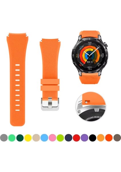 Haylou Gs / Haylou Rs3 / Haylou Rt Uyumlu Tokalı Çapraz Çizgili Silikon Kordon 22MM fiyatları