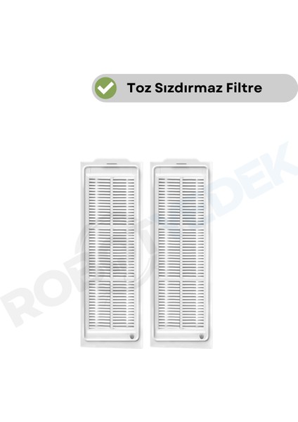 Xiaomi Mop Pro STYJ02YM (Siyah) Uyumlu 2 Adet Hepa Filtre