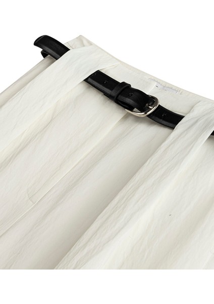 Wıde Leg Fit Dokulu Pantolon TS1250003210018