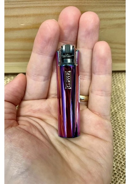 Clipper Parlak Gökkuşağı Taşlı Çakmak fiyatları