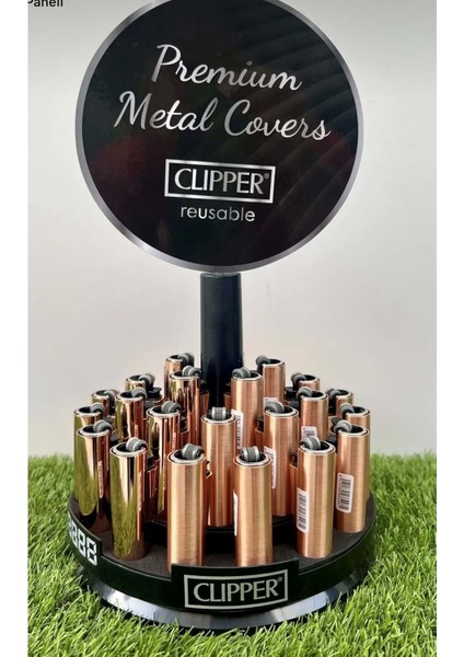 Clipper Rose Gold Taşlı Çakmak