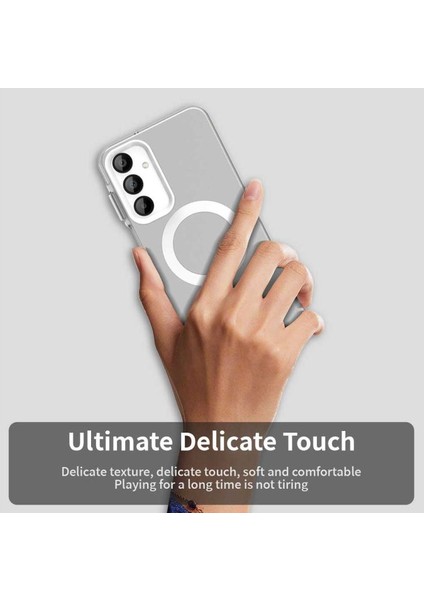 Galaxy A26 Uyumlu Kılıf Magsafe Mıknatıslı Mat Renkli Kamera Koruma Çıkıntılı Silikon Kapak modelleri