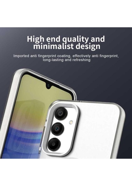 Galaxy A36 Uyumlu Kılıf Magsafe Mıknatıslı Mat Renkli Kamera Koruma Çıkıntılı Silikon Kapak