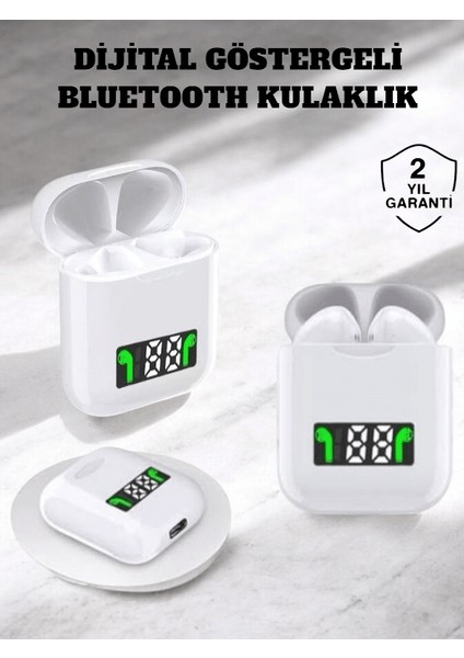 Dokunmatik Kontrol ve LED Göstergeli Tws Bluetooth Kulaklık