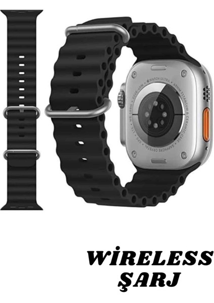 Akıllı Saat Bluetooth Bağlantılı Nfc ve Gps Uyumlu Nabız Ölçer Sesli Görüşme