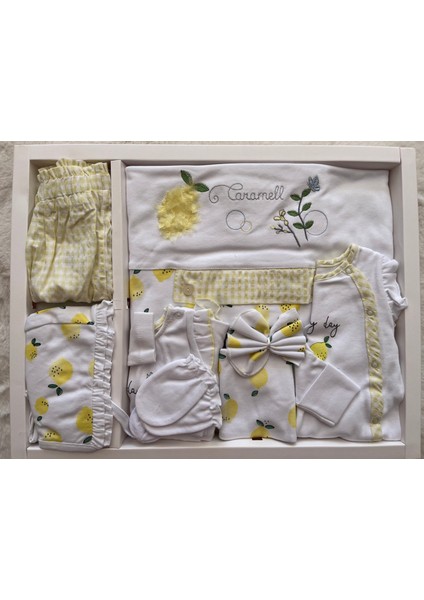 Tulumlu 10'lu Set ZK6088 Lemon Beyaz