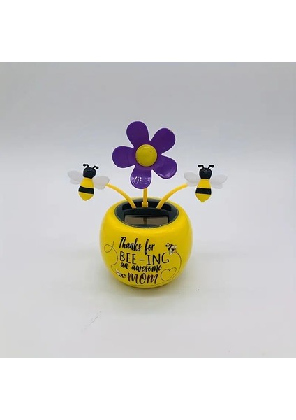 Güneş Enerjili Solar Dans Eden Karışık Model Çiçek Arı Papatya Uğur Böceği Gül Dans Eden Model Solar modelleri