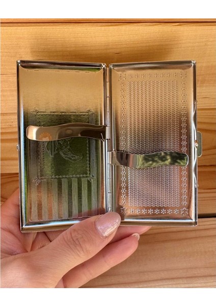 Metal Uzun Slim Tütün Tabakası 3 modelleri