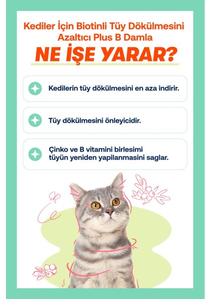 Kısırlaştırılmış Kediler Seti: 100gr Malt Macun + Biotinli Damla modelleri