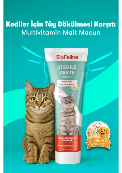 Kısırlaştırılmış Kediler Seti: 100gr Malt Macun + Biotinli Damla fırsatları