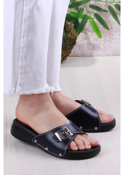 Elis 1001 Rahat Tokalı Ortopedik Kadın Terlik