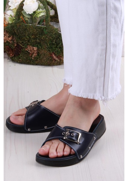 Elis 1001 Rahat Tokalı Ortopedik Kadın Terlik modelleri