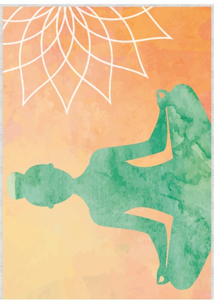 Plates Matı - Plates Minderi - - Egzersiz Minderi - Yoga Matı - Dijital Baskı 160 cm x 60 cm
