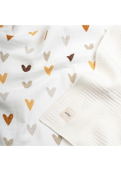 100 x 140 Çok Desenli Çift Yönlü Müslin Bebek Örtüsü, Çok Amaçlı Waffle Müslin Örtü & Battaniye fiyatları