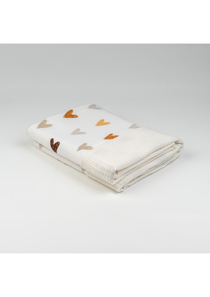 100 x 140 Çok Desenli Çift Yönlü Müslin Bebek Örtüsü, Çok Amaçlı Waffle Müslin Örtü & Battaniye modelleri