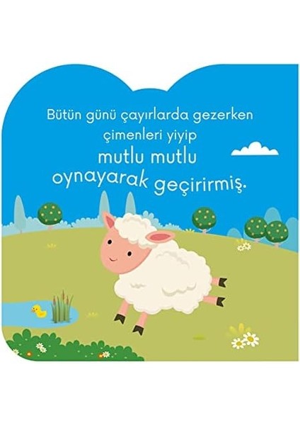 Eğlenceli Hayvanlar Serisi-Küçük Kuzu Melo