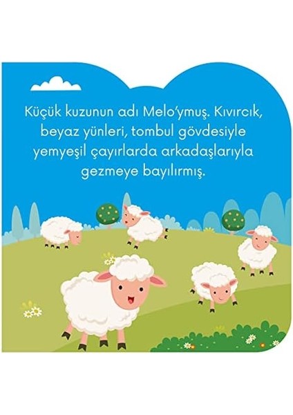 Eğlenceli Hayvanlar Serisi-Küçük Kuzu Melo