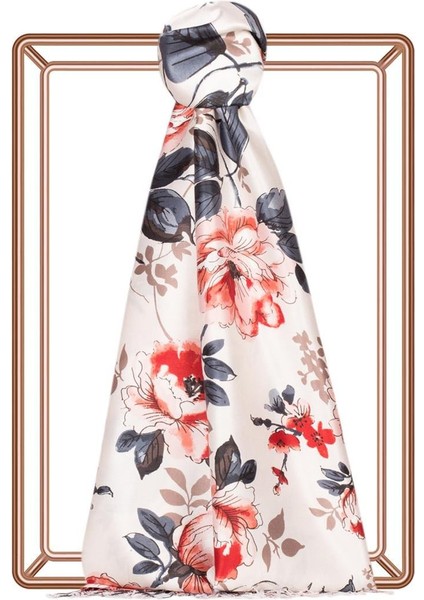 Asma Gül Desenli Ipek Şal 07166 Lila fiyatları