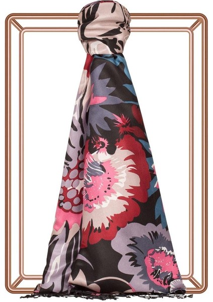 Nihavent Desenli Ipek Şal 06111 Siyah fiyatları