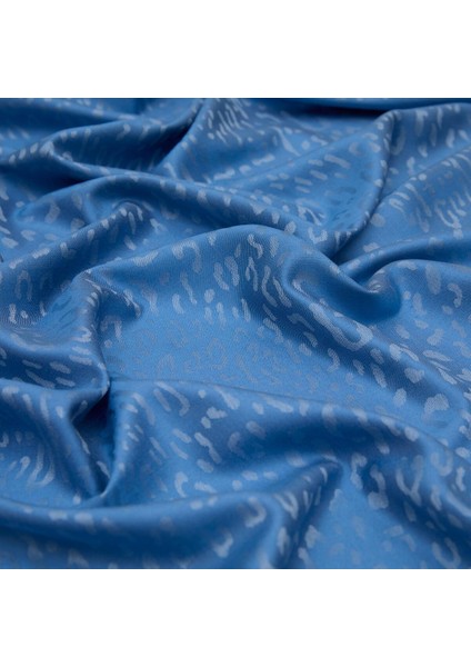 Ipekevi Leopar Jakar Desenli Ipek Şal 05784 Indigo fiyatları