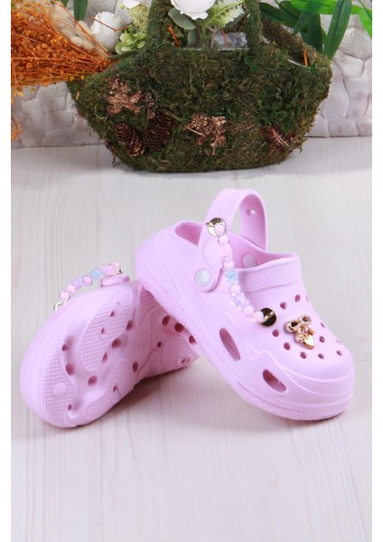 Clx 6990 Plaj Deniz Havuz Terliği Hafif Rahat Esnek Kız Çocuk Terlik fırsatları