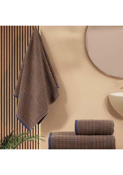 Omen Pamuk Havlu 85*150 cm Mocha
