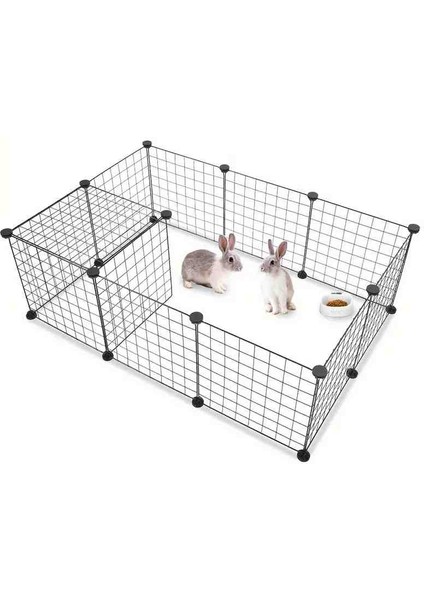 kedi köpek çiti ginepig tavşan Evcil hayvan oyun alanı 12 panel modelleri