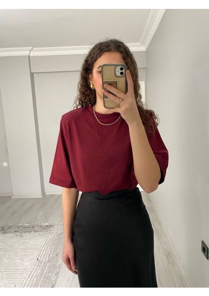 Premium Kalite Vatkalı Pamuklu Kısa Kollu Tshirt fiyatları