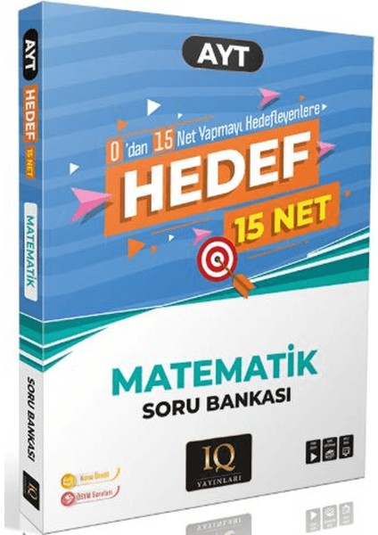 Ayt Hedef 15 Net Matematik Soru Bankası