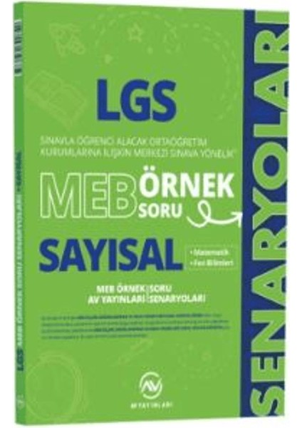 8. Sınıf Lgs Meb Sayısal Örnek Soru Senaryoları
