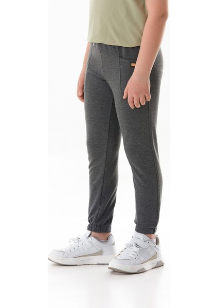 Baskılı Beli Lastikli Jogger Çocuk Eşofman Altı