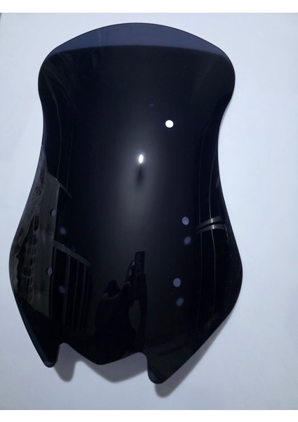 Piaggio Mp3 530 Siperlik Ön Cam 2023-2025 Model 72CM Siyah Renkli 4mm