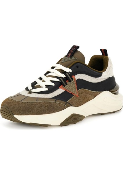 Siyah - Yeşil Erkek Sneaker Valencıa