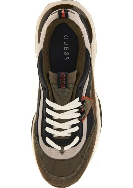 Siyah - Yeşil Erkek Sneaker Valencıa