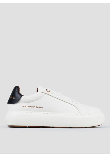 Beyaz - Siyah Kadın Sneaker ASBBSOW3561WBK