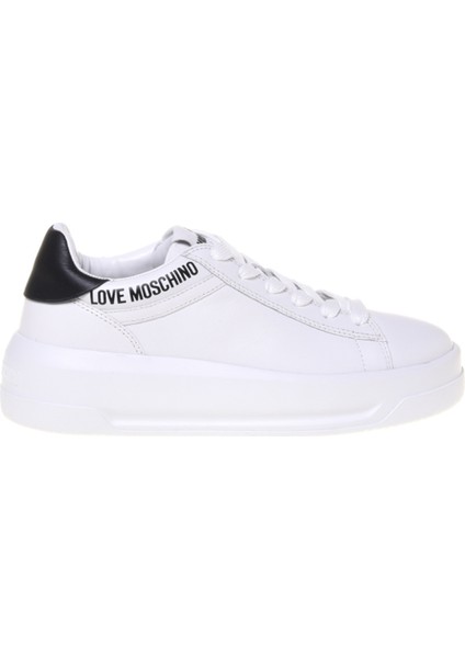 Beyaz - Siyah Kadın Sneaker JA15525G0M
