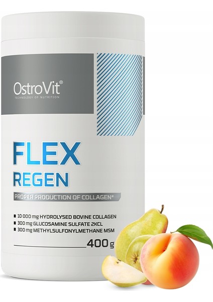 Flex Regen (Kolajen, Kalsiyum, Glukozamin , Hyaluronik,msm) 400 G