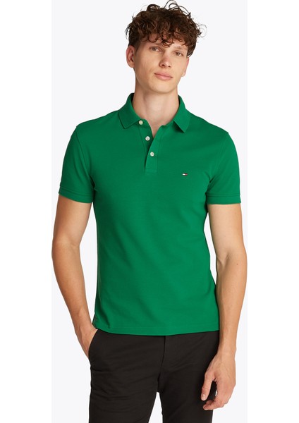 Yeşil Erkek Polo T-Shirt MW0MW17771L4F