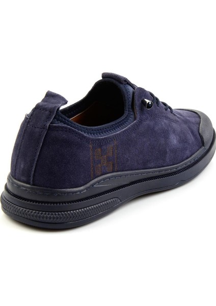 Lacivert Leather Erkek Sneaker E01084240802 modelleri
