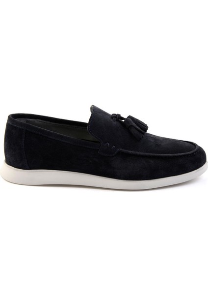 Lacivert Leather Erkek Casual Ayakkabı E01395042802